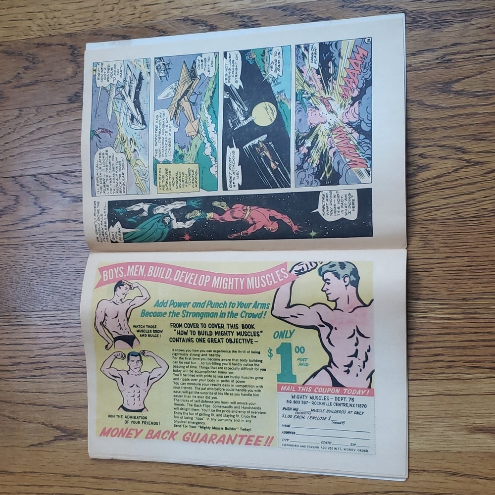 Vintage 60s The Spectre And The Flash No. 72 DC Comics Comic Book - Picture 9 of 11